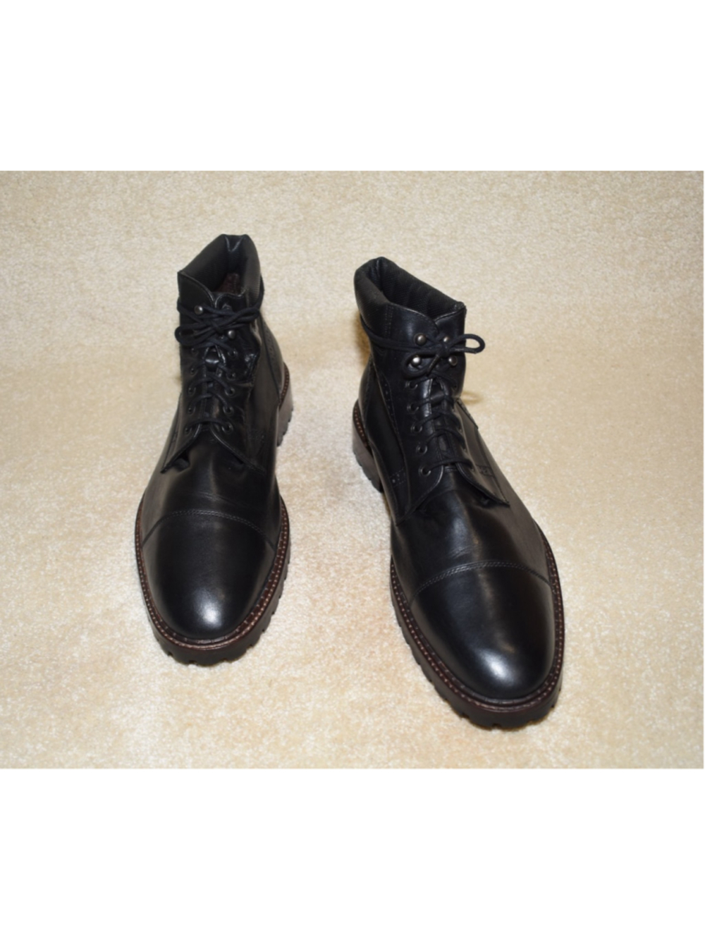 JOHNSTON & MURPHY "SHEEPSKIN" BOOTS 11 M $275 - Picture 1 of 8